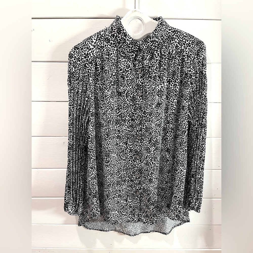 SPENSE black and white blouse – XL